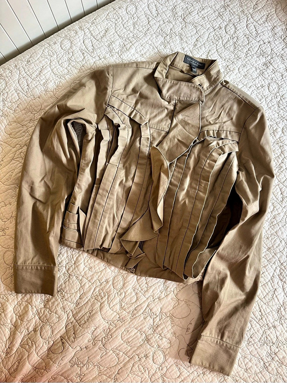 Sachin & Babi Utility Jacket in Brown Size 2